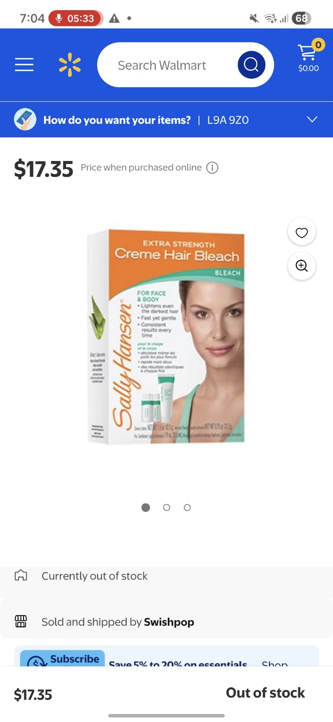 Sally Hansen Hair Bleach for Face & Body Kit - photo 3