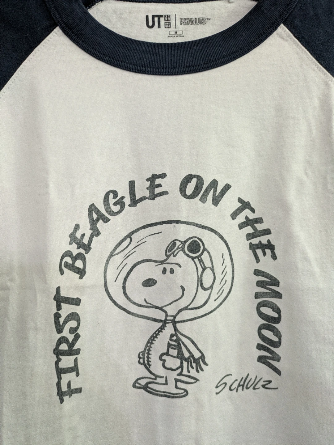 Uniqlo UT Snoopy "First Beagle on the Moon" Graphic T-Shirt