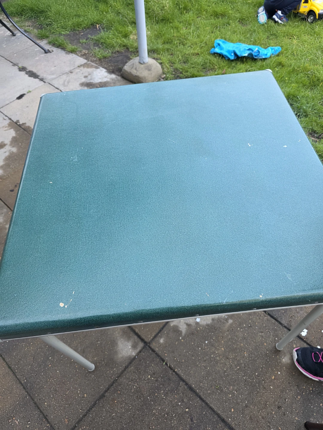 Green Folding card Table - photo 4