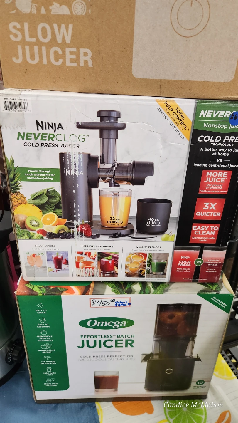 OMEGA NeverClog Cold Press Juicer - photo 2
