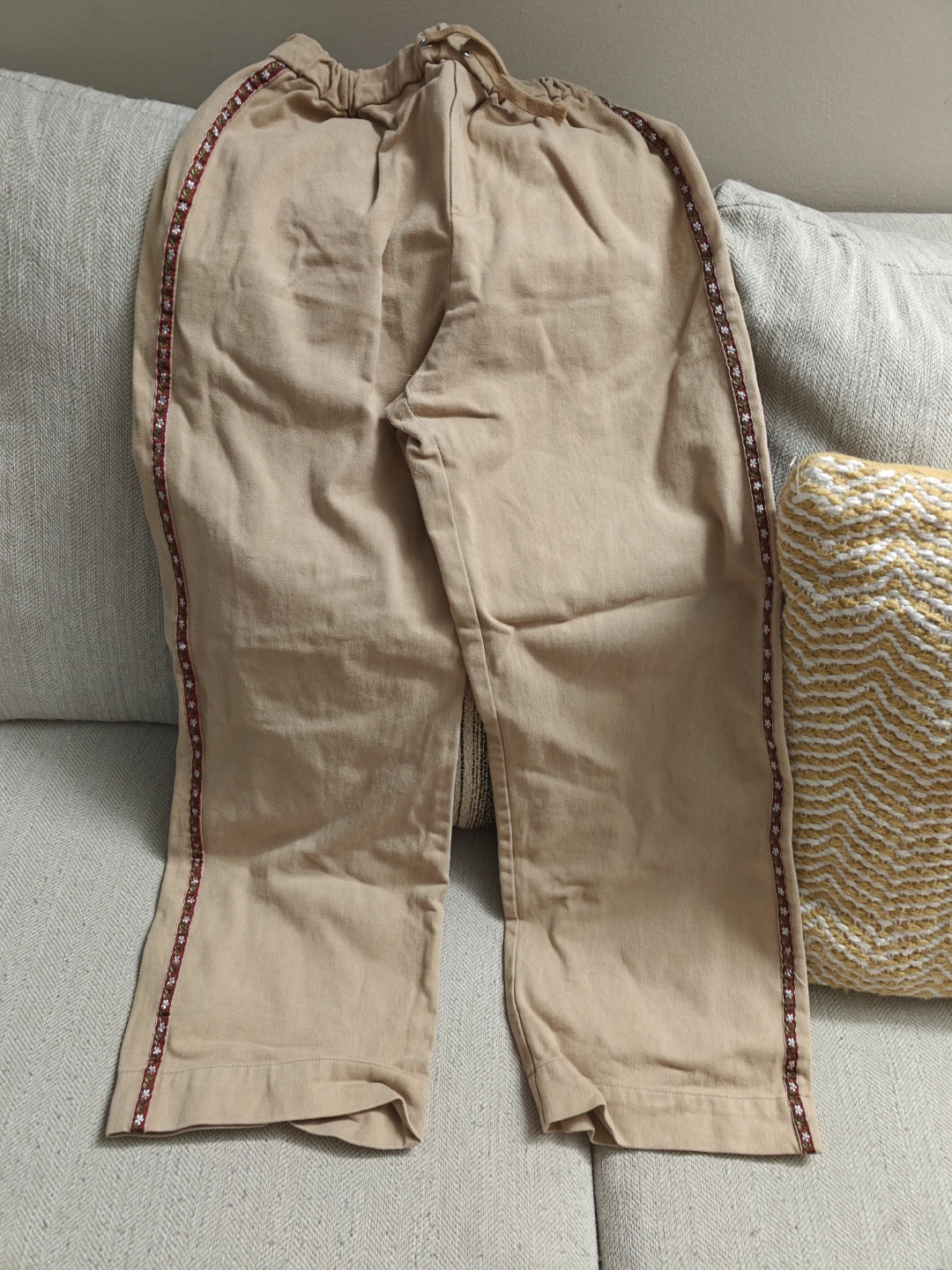 Zara Kids Beige Pants - Size 13-14