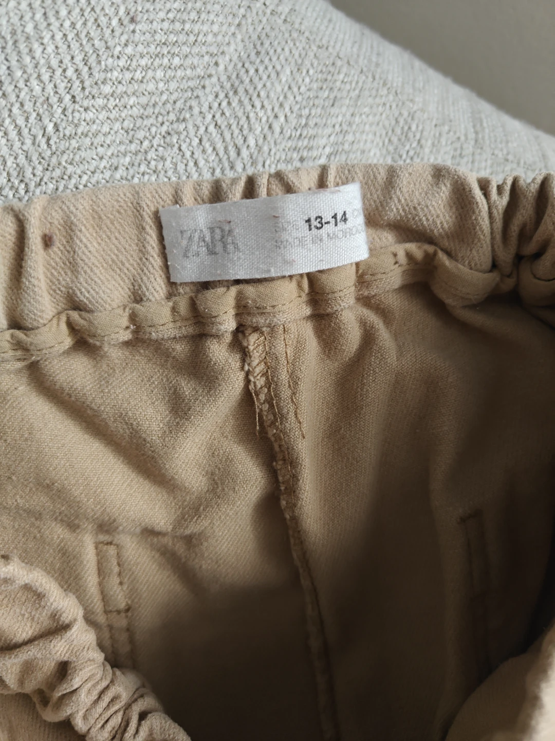 Zara Kids Beige Pants - Size 13-14 - photo 2