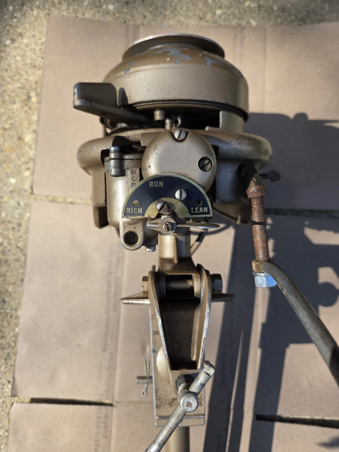 Mighty Mite outboard motor - photo 2