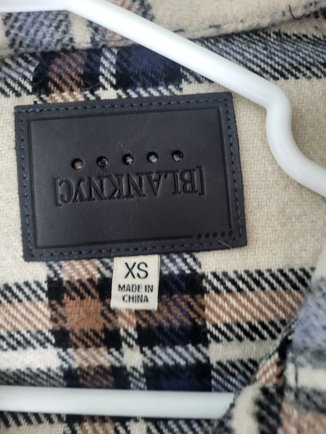 BLANKNYC Plaid Flannel Shirt XS shacket - photo 2