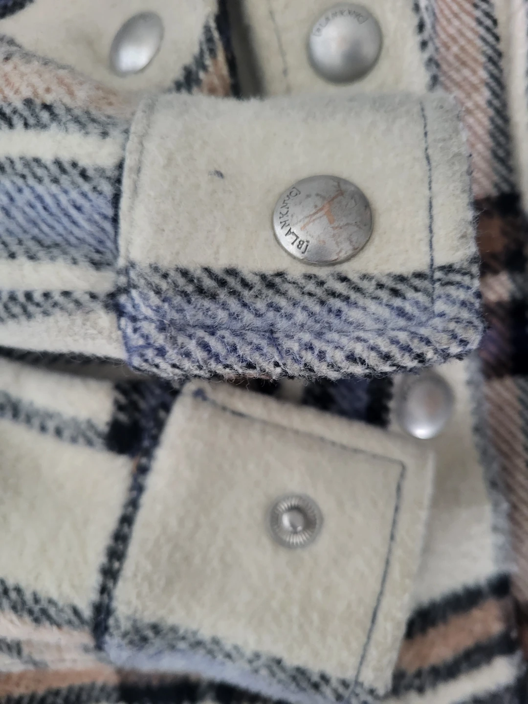 BLANKNYC Plaid Flannel Shirt XS shacket - photo 4
