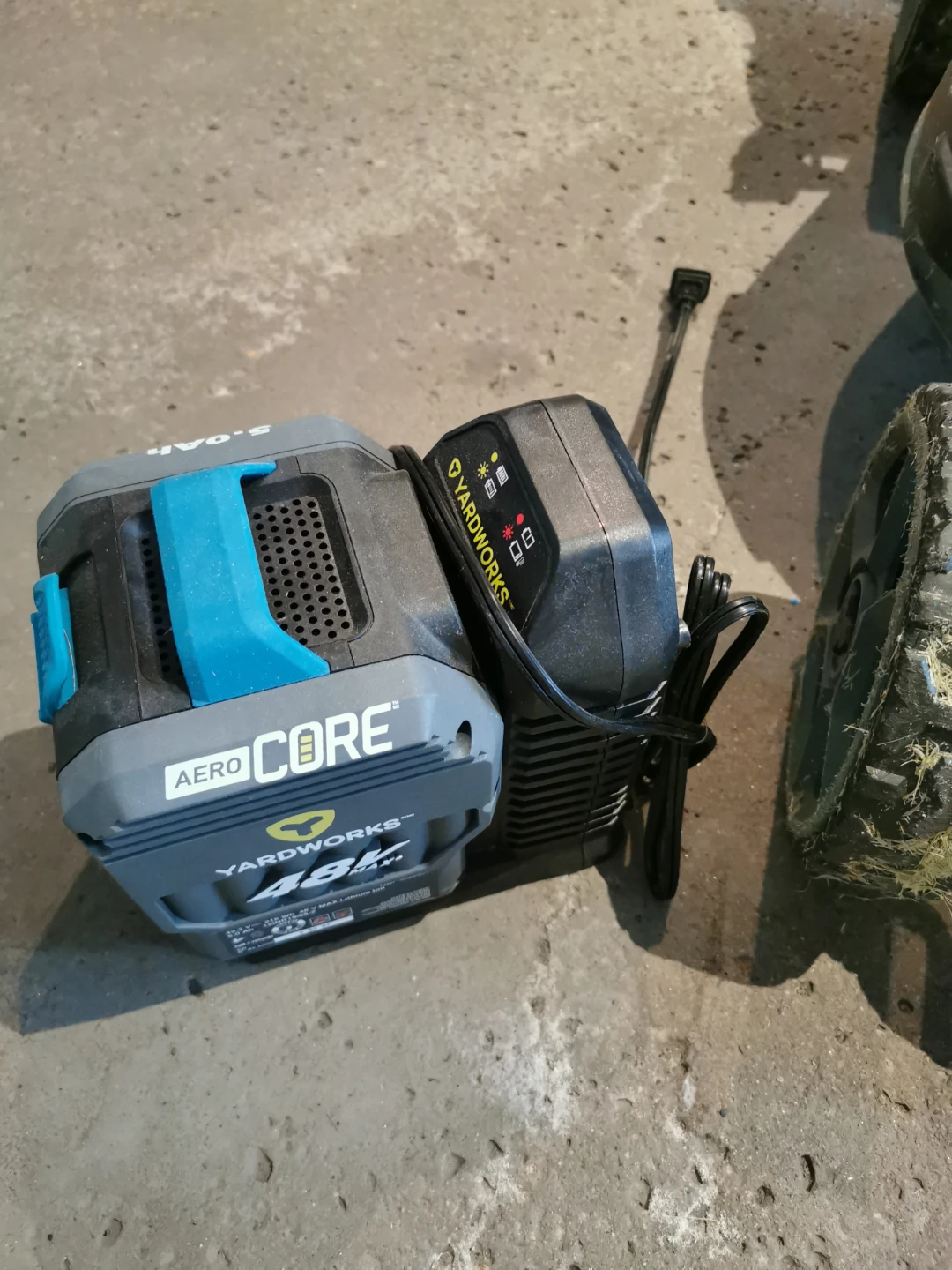 Yardworks 48V Max Brushless Lithium-Ion Mower with 5.0Ah Battery - photo 3