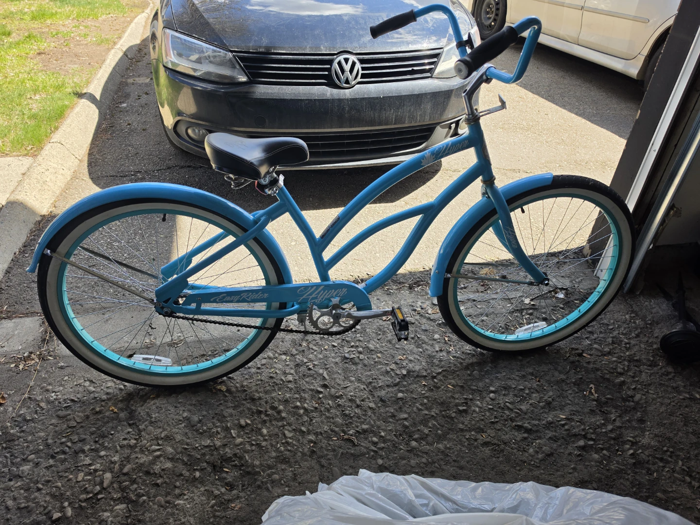Blue Cruiser Bicycle