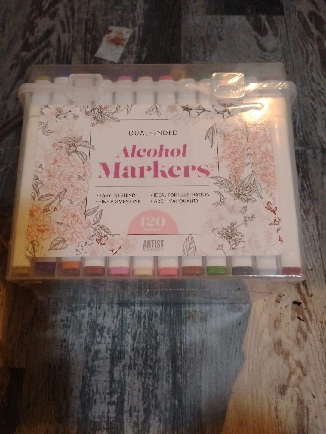 Artist Dual-Ended Alcohol Markers - 120 Colours - photo 2