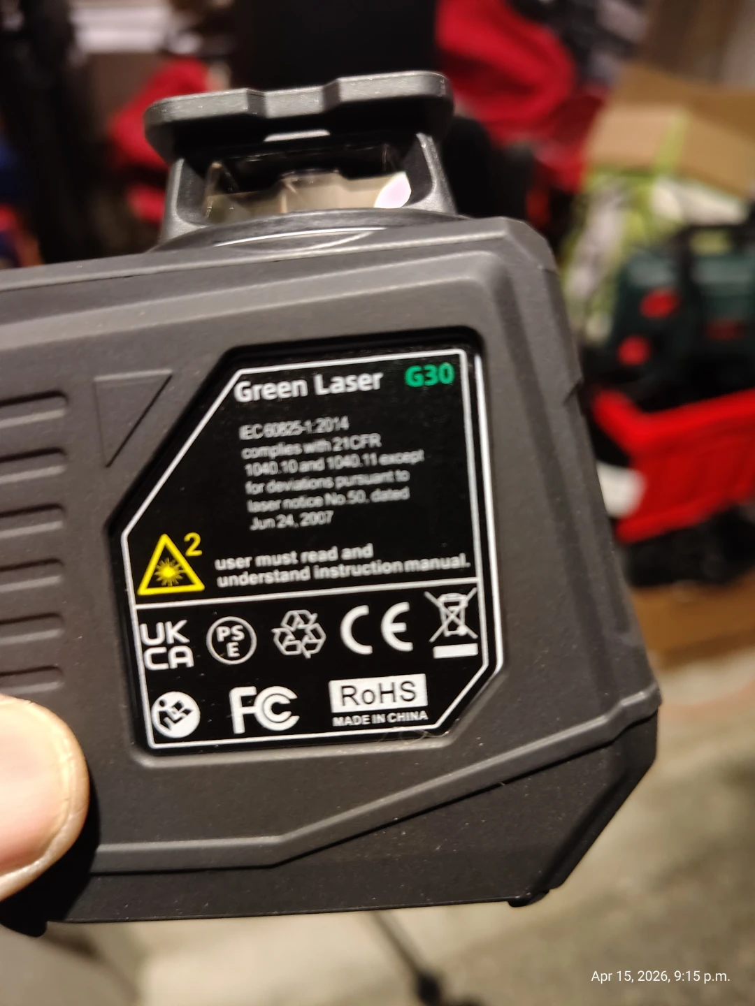 Firecore Green Level Laser *new* - photo 2