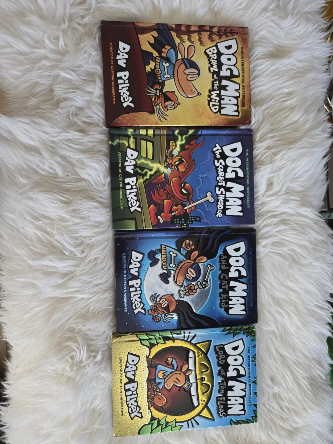 Dog Man Book Lot (4 Books)