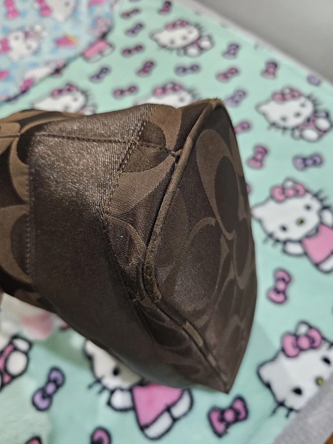Coach Signature Monogram Hobo Bag - photo 5