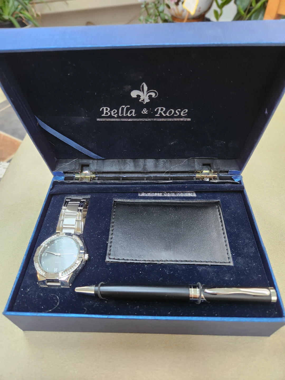 Bella & Rose Watch, Pen, and Card Holder Set - photo 2