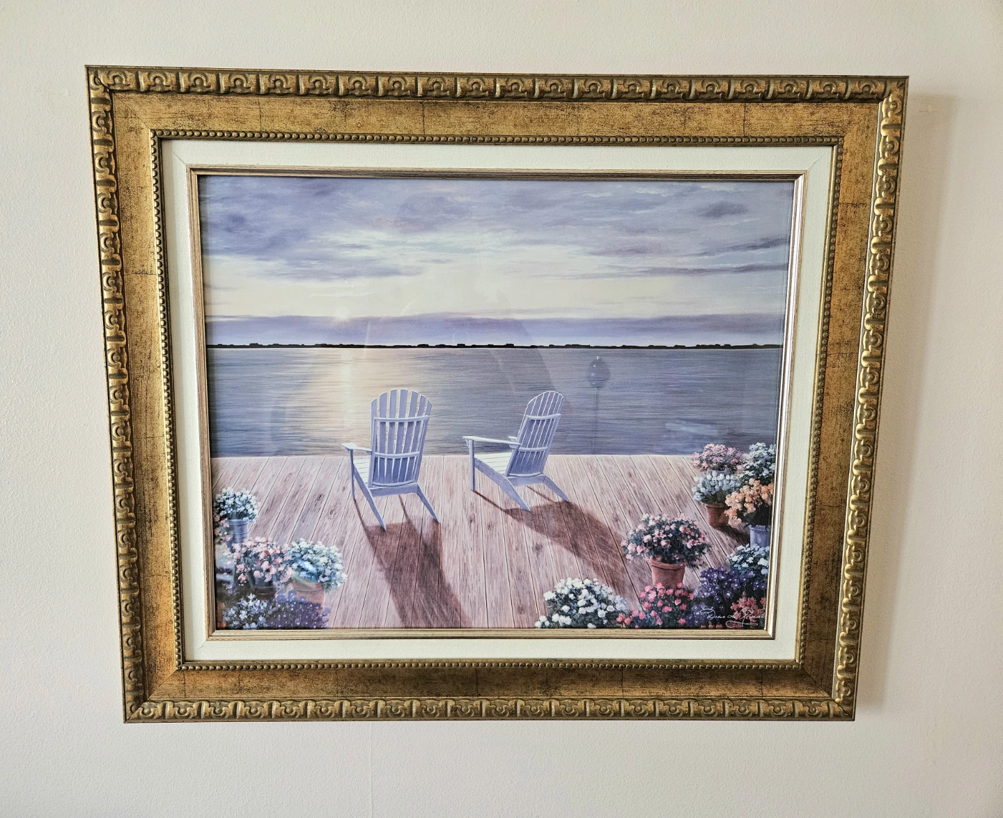 Among Friends I By Diane Romanello Framed Print