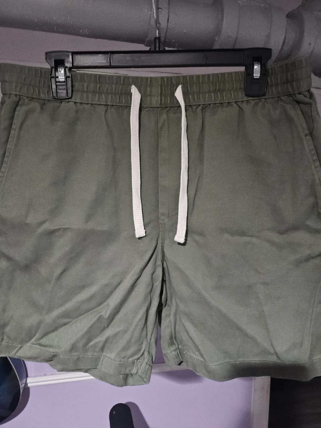The Vintage Pull-On Shorts - Olive Green - Medium