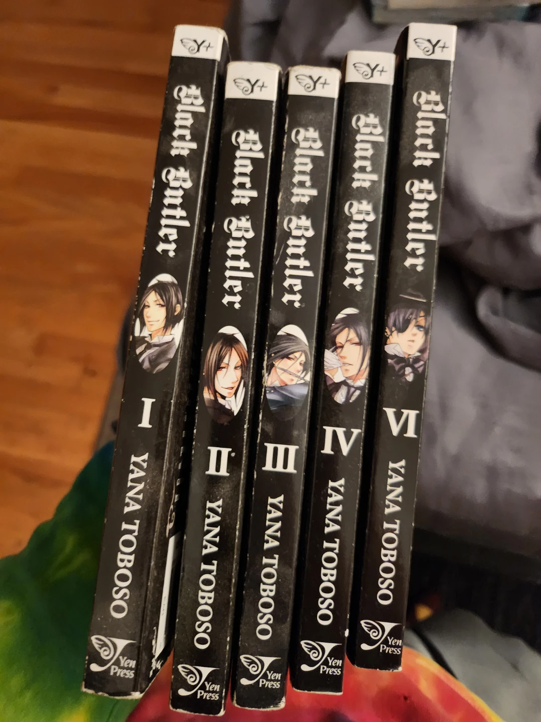 Black Butler Manga Volumes 1-4 plus 6