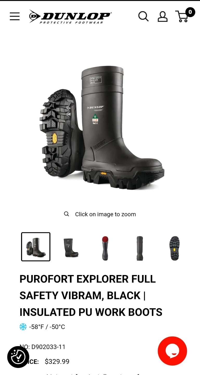 Dunlop Purofort Thermo+ Insulated PU Work Boots - photo 4