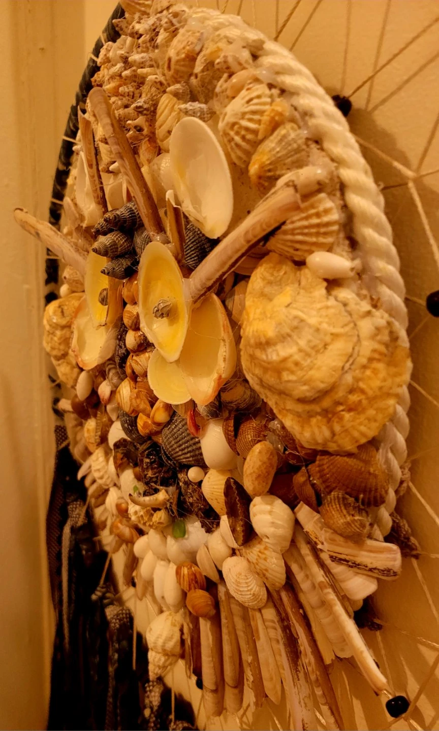 Seashell Dreamcatcher Wall Decor - photo 4