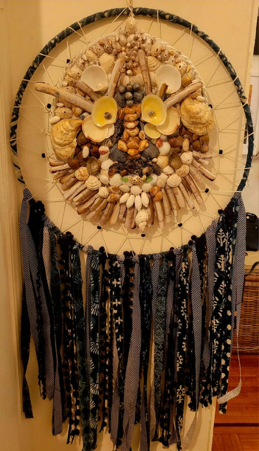 Seashell Dreamcatcher Wall Decor - photo 3