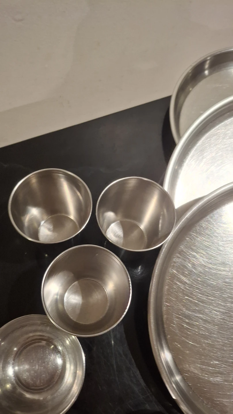Stainless Steel Thali Set -3 - photo 2
