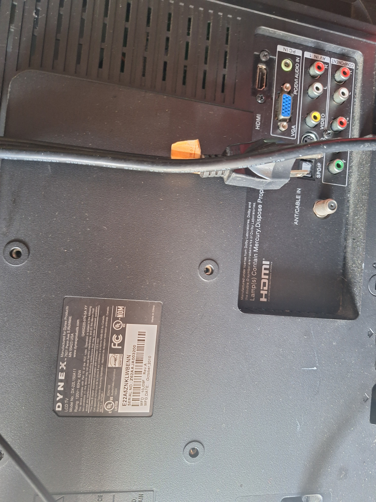 Dynex DX-22L150A11 22-inch LCD TV - photo 2