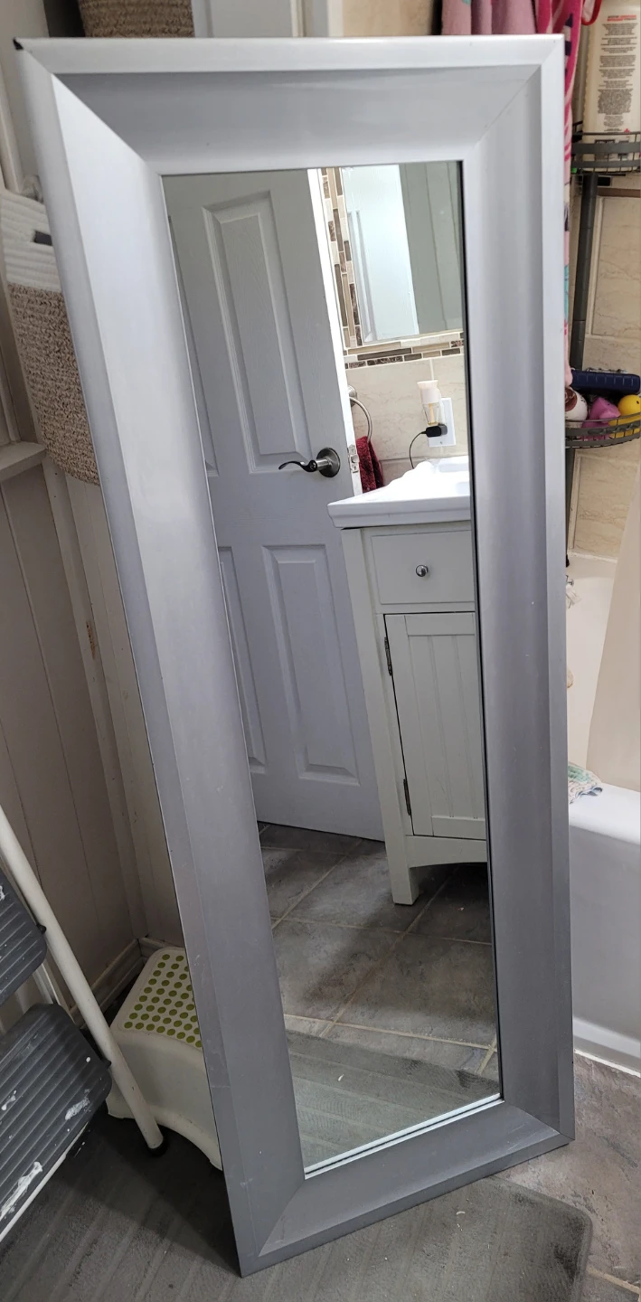 Full Length Mirror - Silver Frame