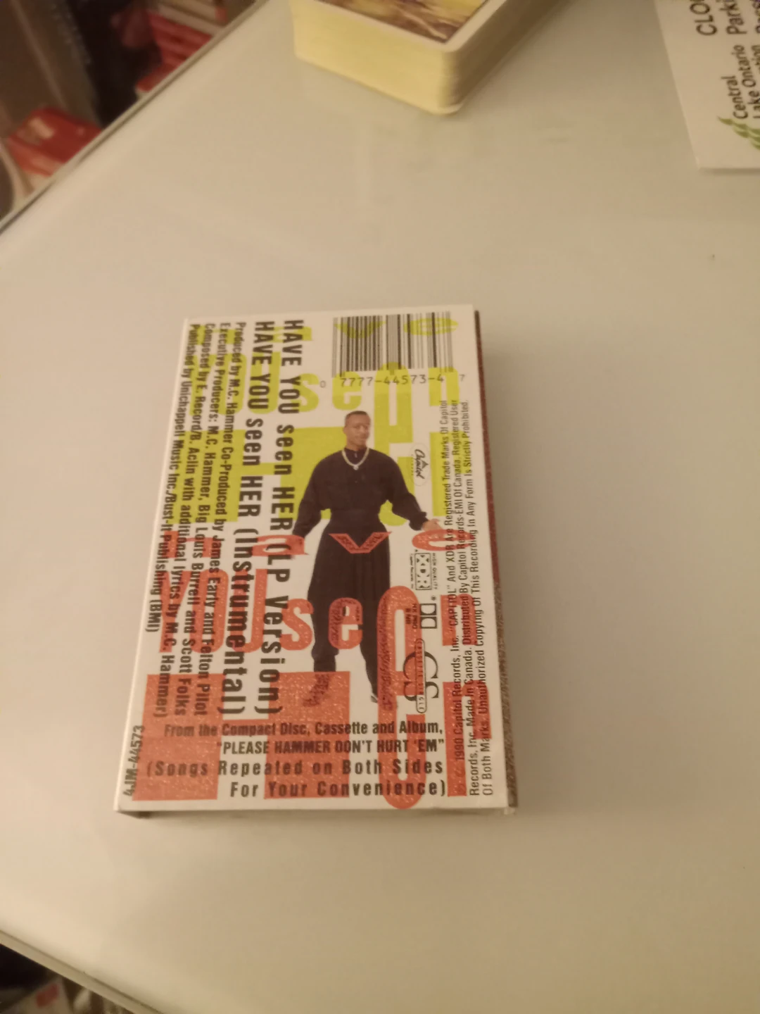 M.C. Hammer "Have You Seen Her" Cassette Single - photo 2