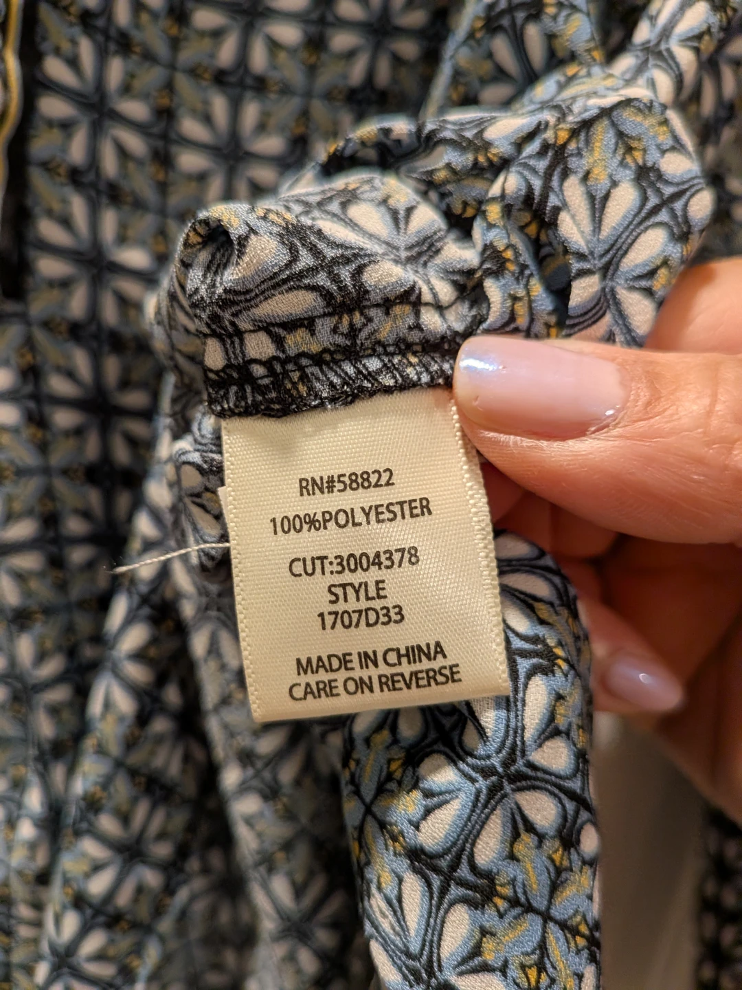 Max Studio Women's Printed Polyester Blouse - photo 2
