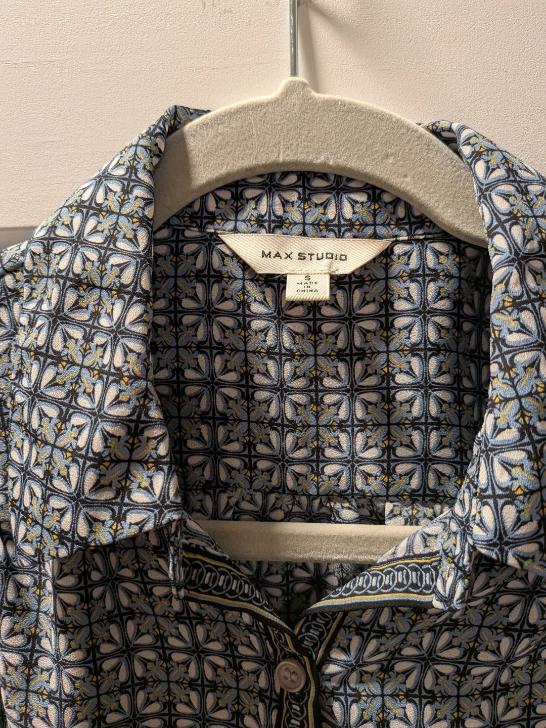 Max Studio Women's Printed Polyester Blouse - photo 4
