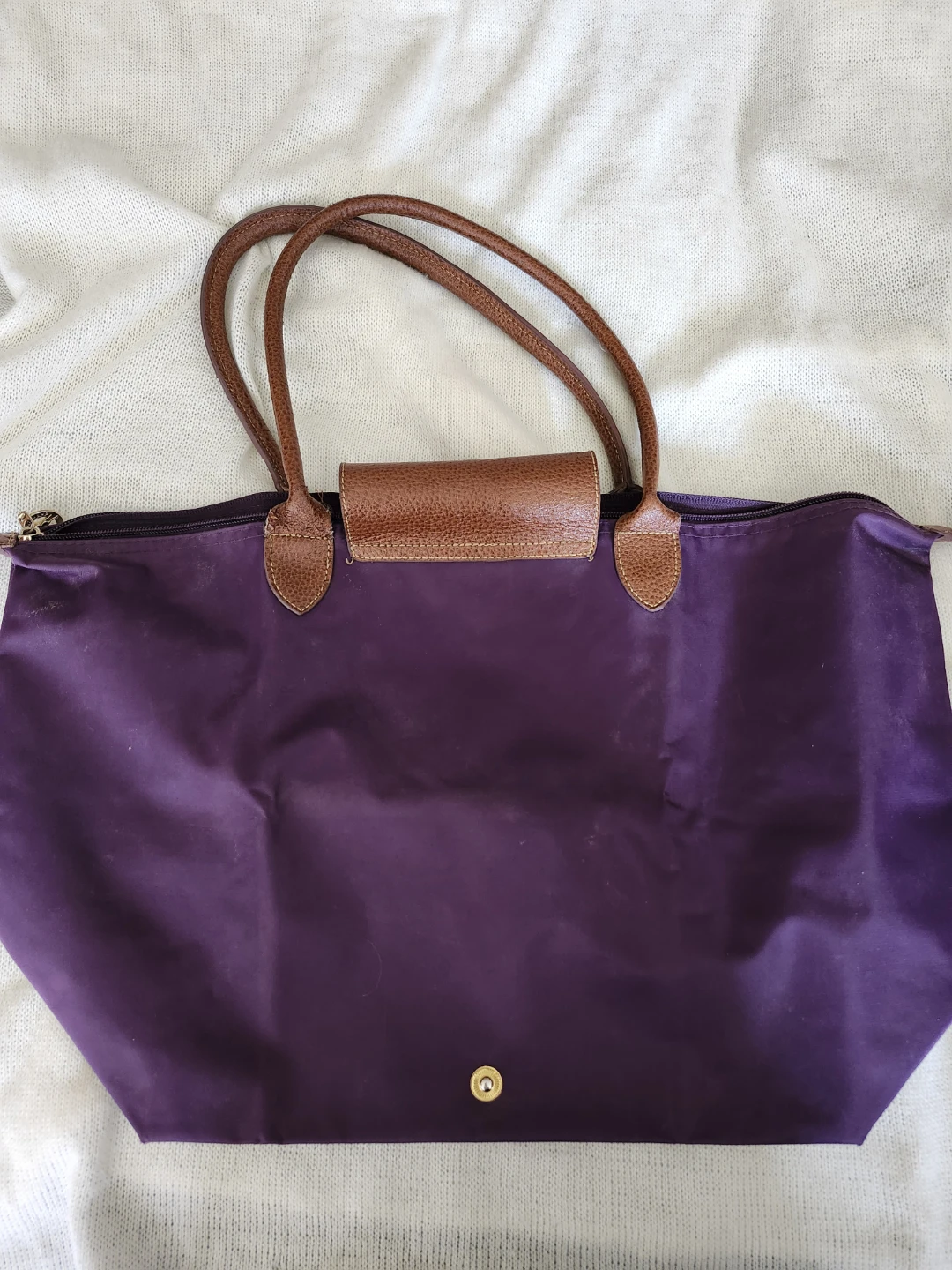 Longchamp Le Pliage Tote Bag - Purple - photo 2