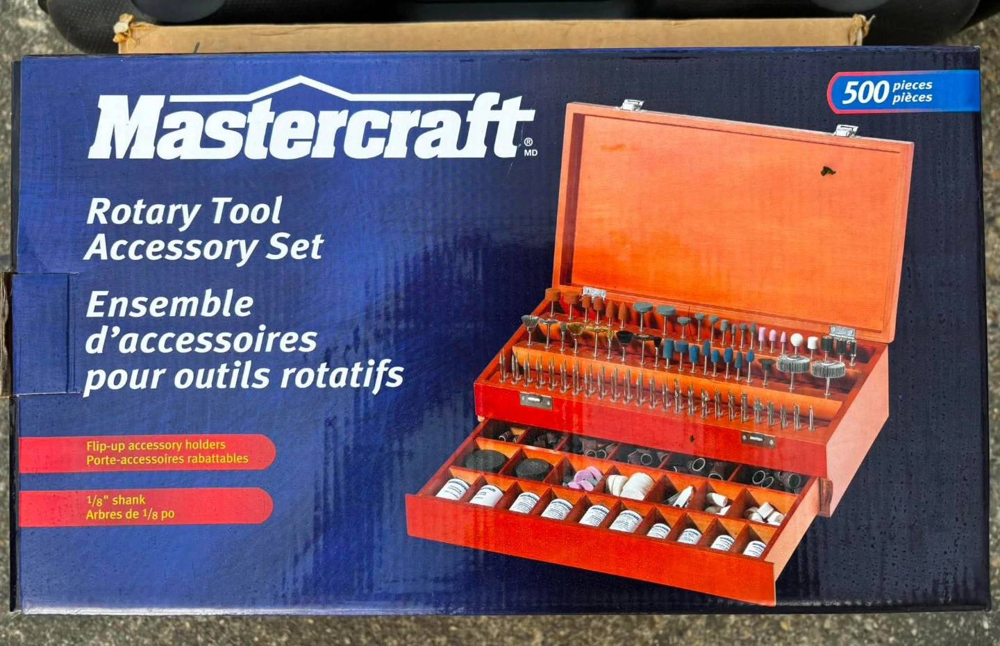 Rotary Tool Accessory Set - 500 Pieces