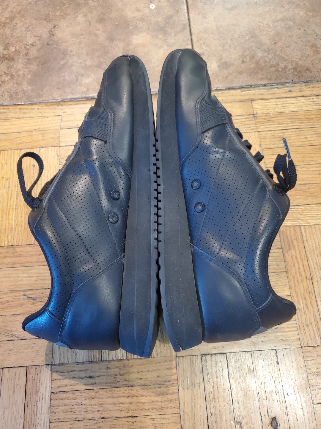 Men's/ Boys Skecher Boss Black Shoes Size 42 - photo 2
