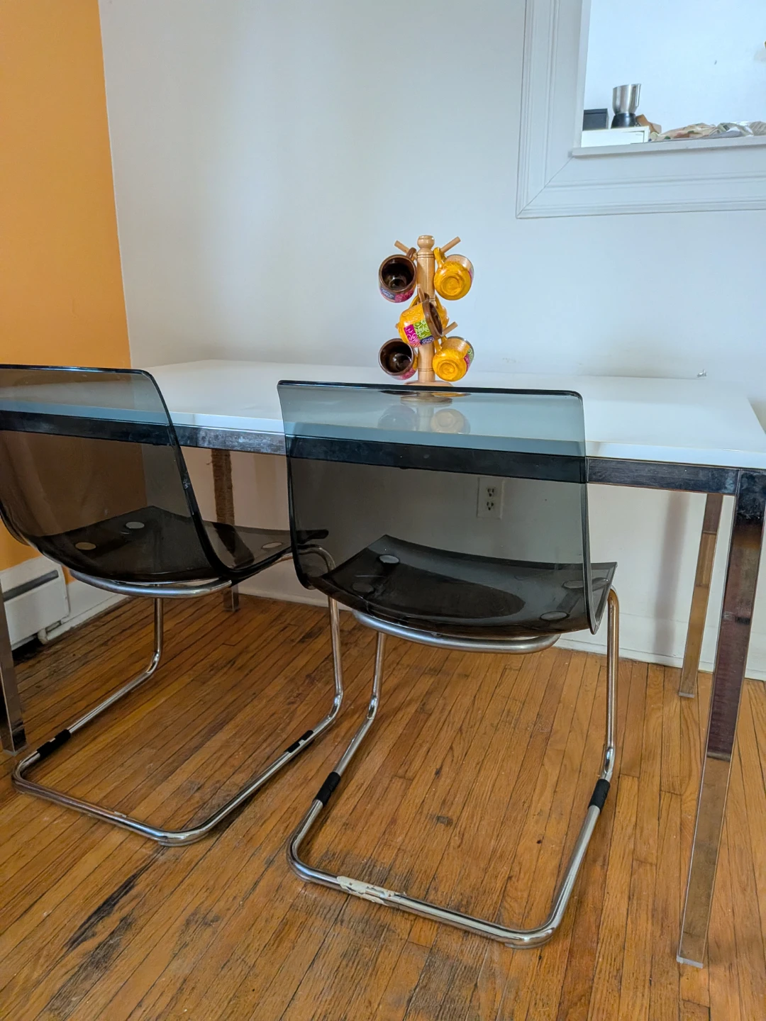 IKEA dining table and Tobias chairs