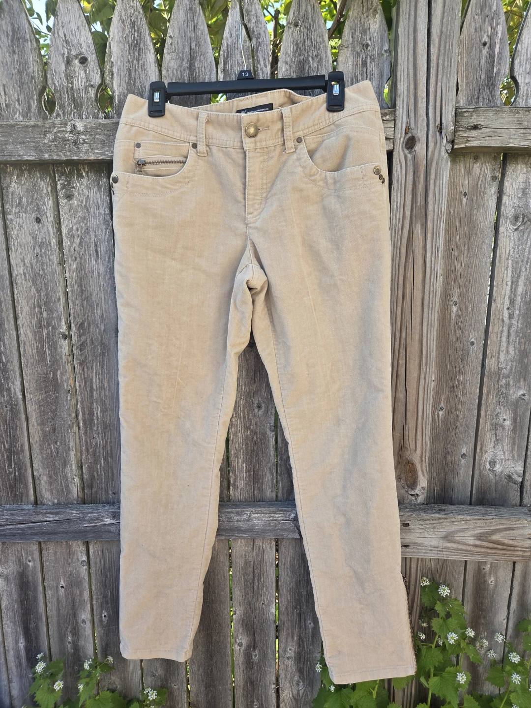 Inc international concepts Women's Tan Corduroy Pants