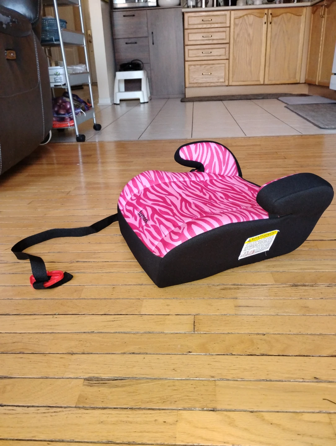 Harmony Booster Car Seat - Pink Zebra - photo 2