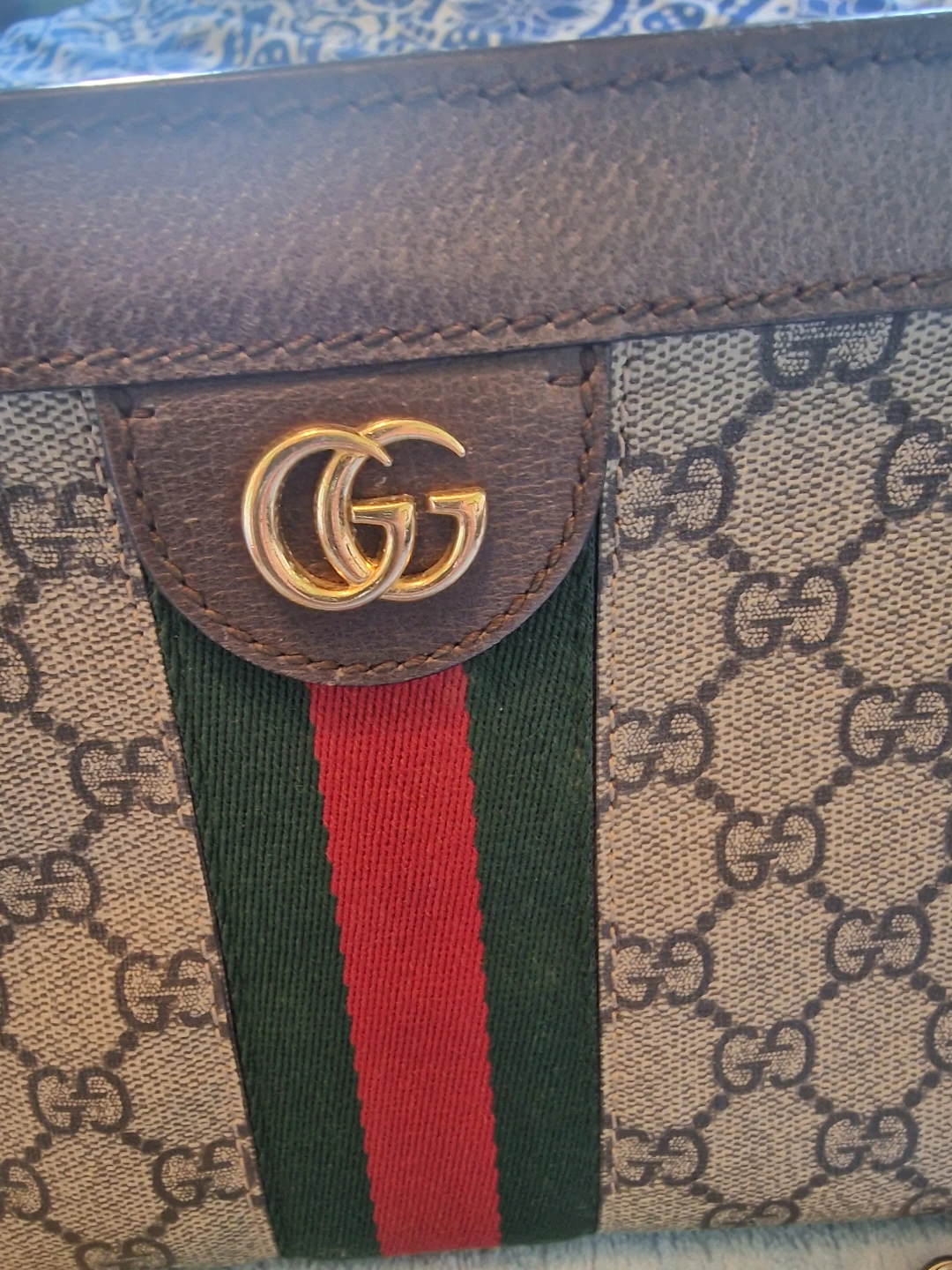 Authentic Gucci GG Supreme Ophidia Shoulder Bag - photo 3