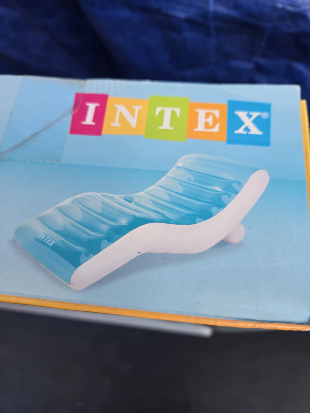 Brand new intex inflatable party lounger
