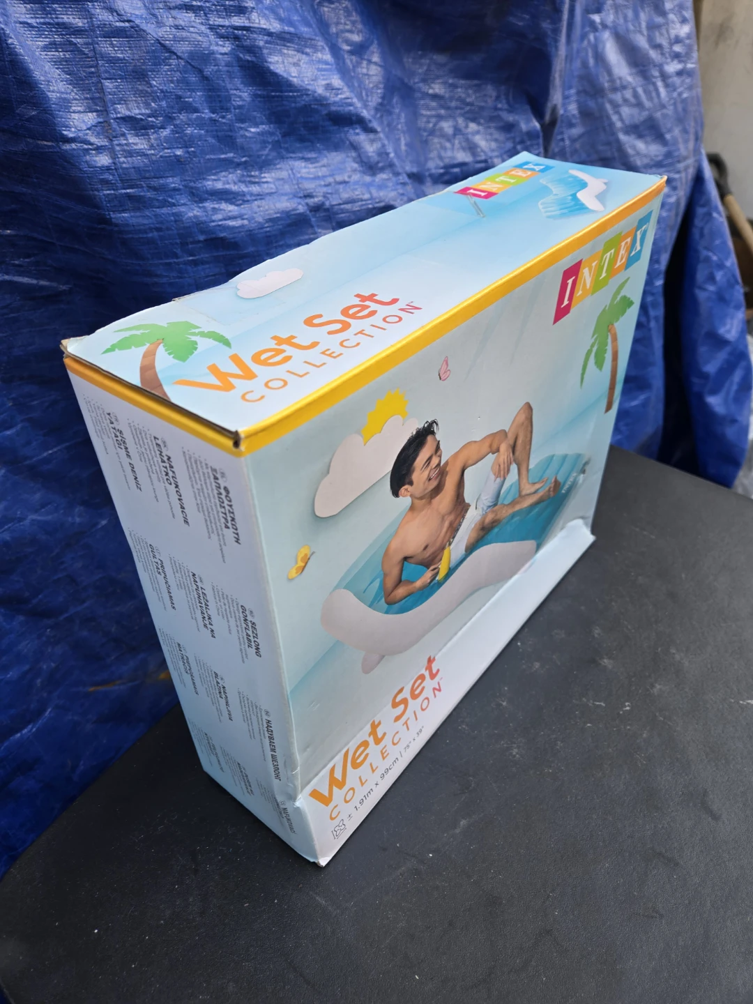 Brand new intex inflatable party lounger - photo 4