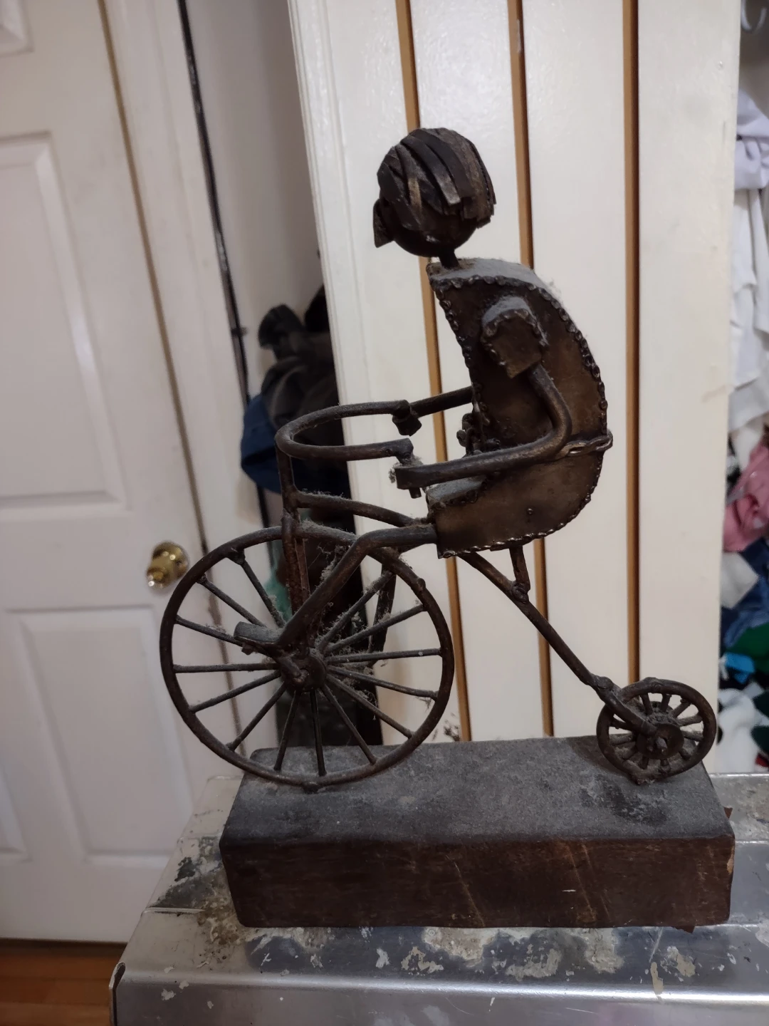 Handmade Metal Figurine Sculpture