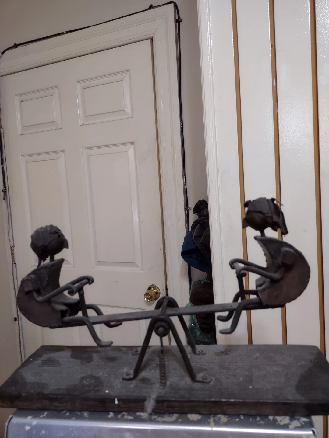 Handmade Metal Figurine Sculpture - photo 2