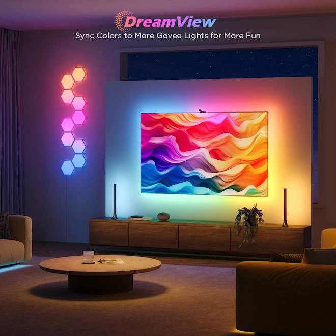 GOVEE Govee 3S 11.8-ft 4-in-1 RGBIC Integrated LED Backlighting - photo 3