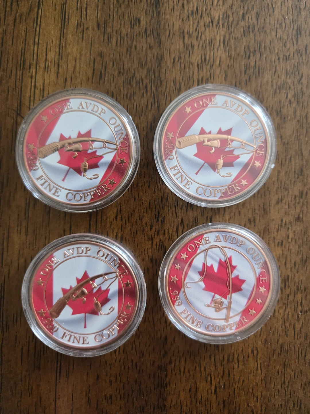 1oz  4pc Collectible Copper Coins - photo 2
