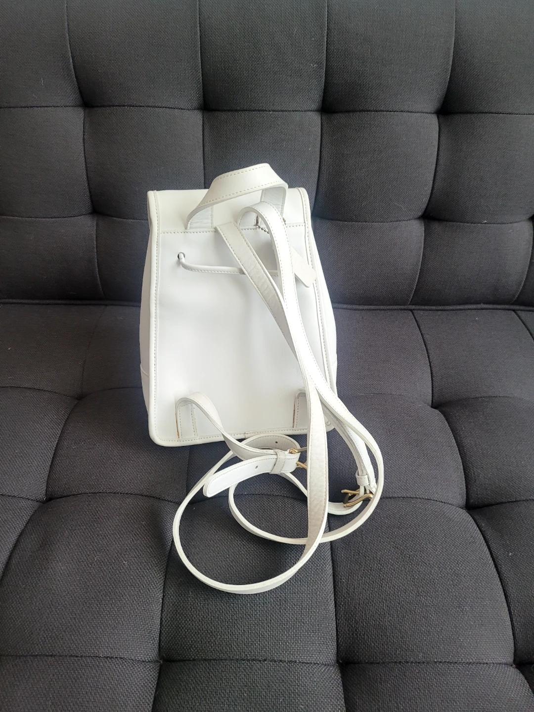 Coach White Leather Mini Backpack - photo 2