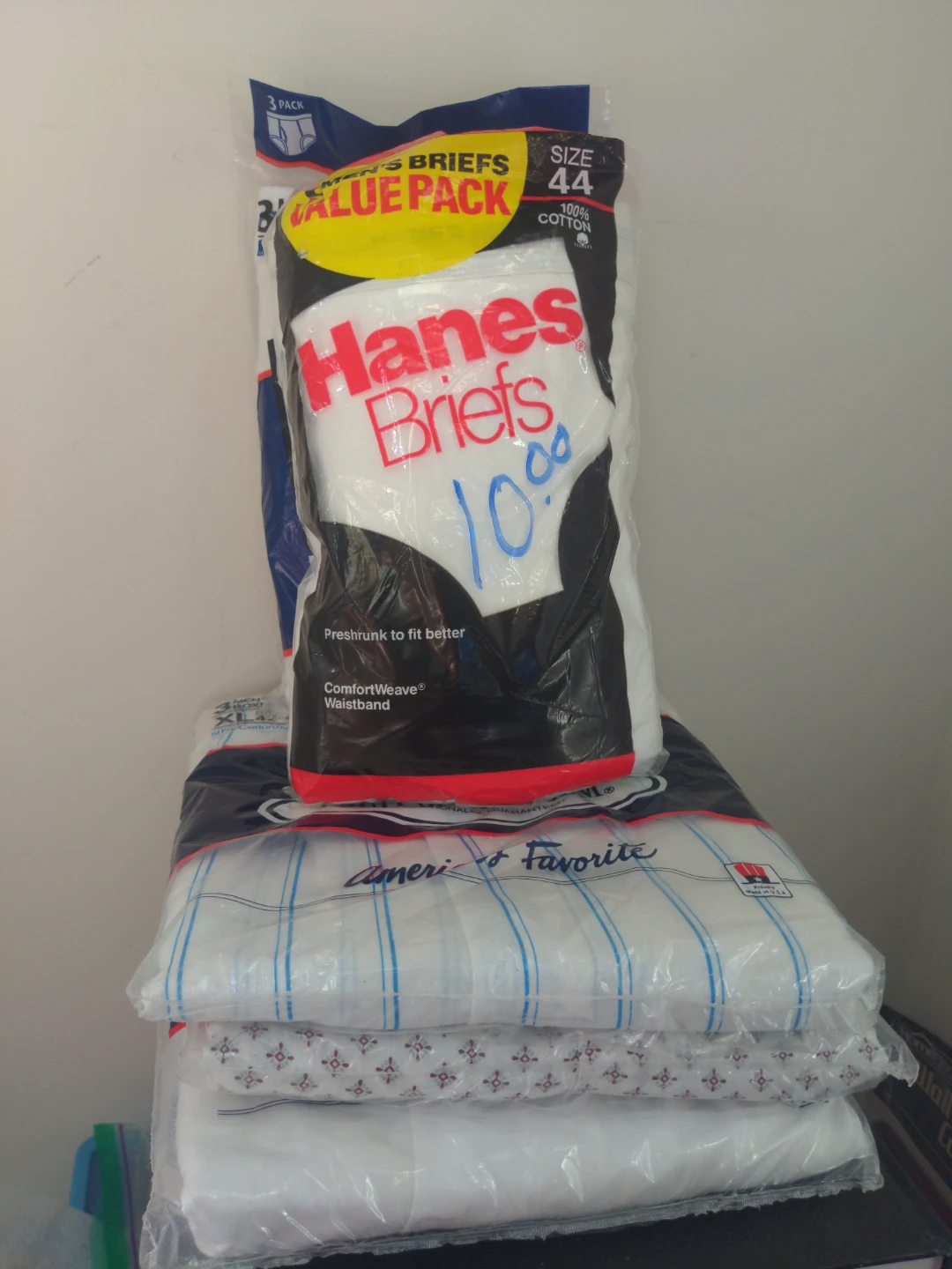 5 Packs of New Men's Underwear Briefs and Shorts