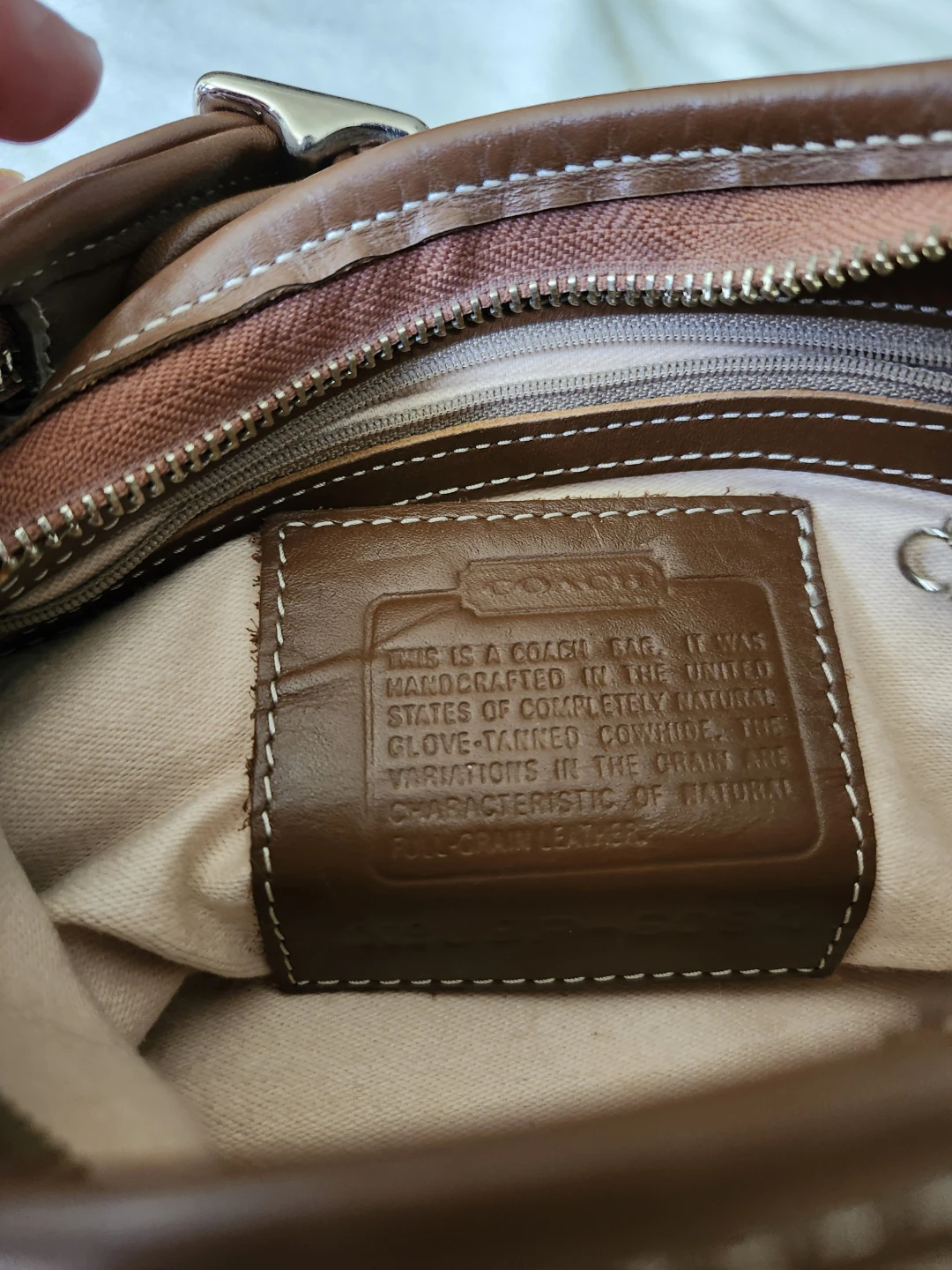 Coach Monogram Shoulder Bag Rare - photo 4