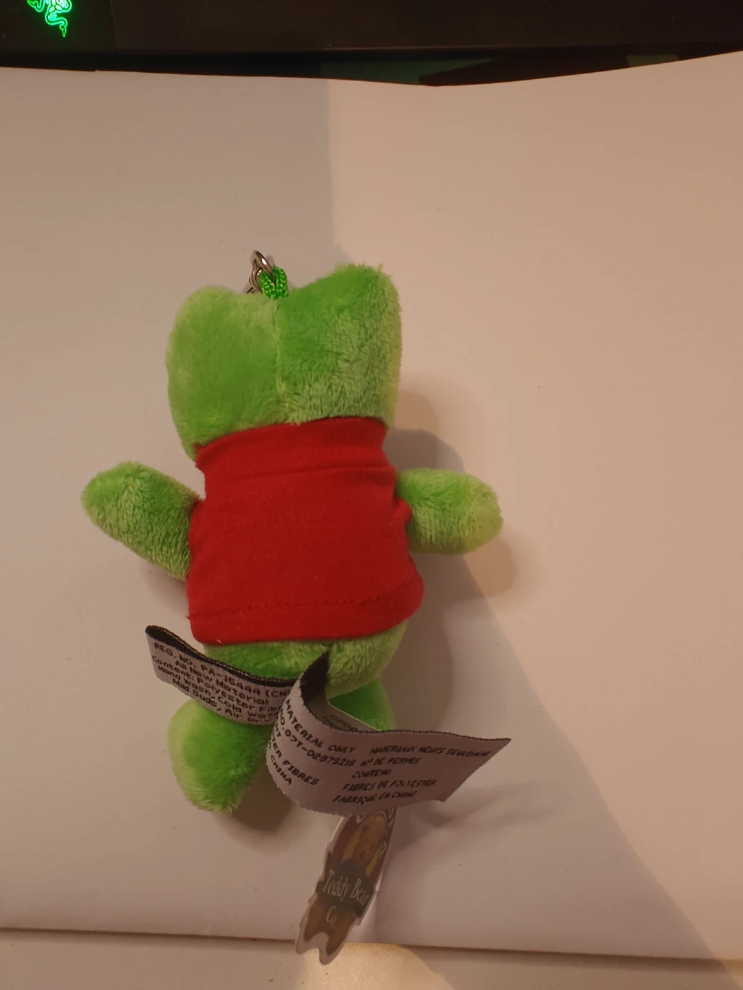 Honda Frog Plush Keychain - photo 3