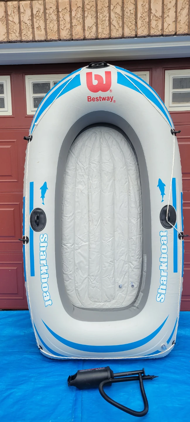 Bestway Sharkboat Inflatable Boat with Pump - photo 2