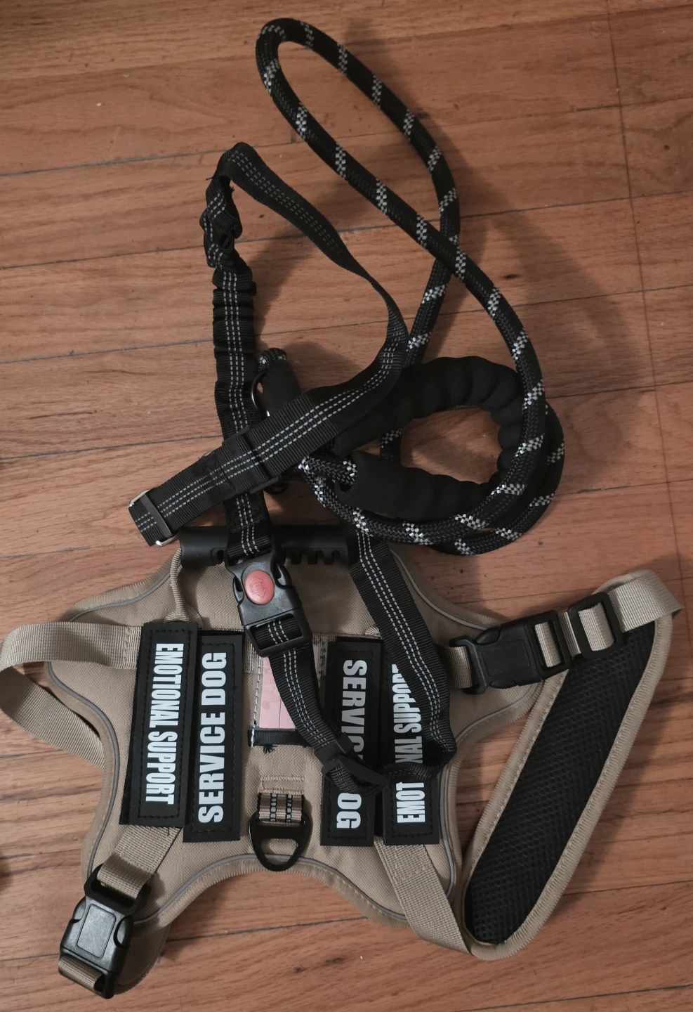 Emotional Support Service Dog Harness with Leash