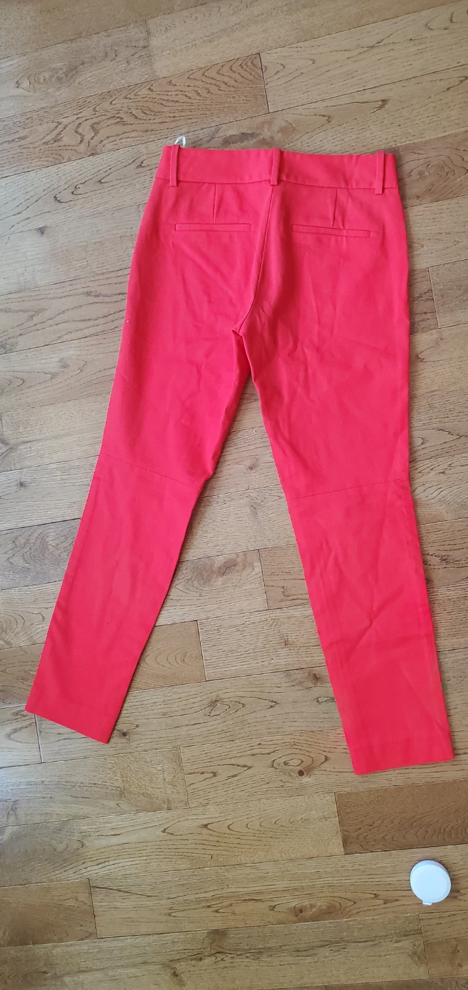 Babaton Red Capri Trousers Size 00 - photo 2