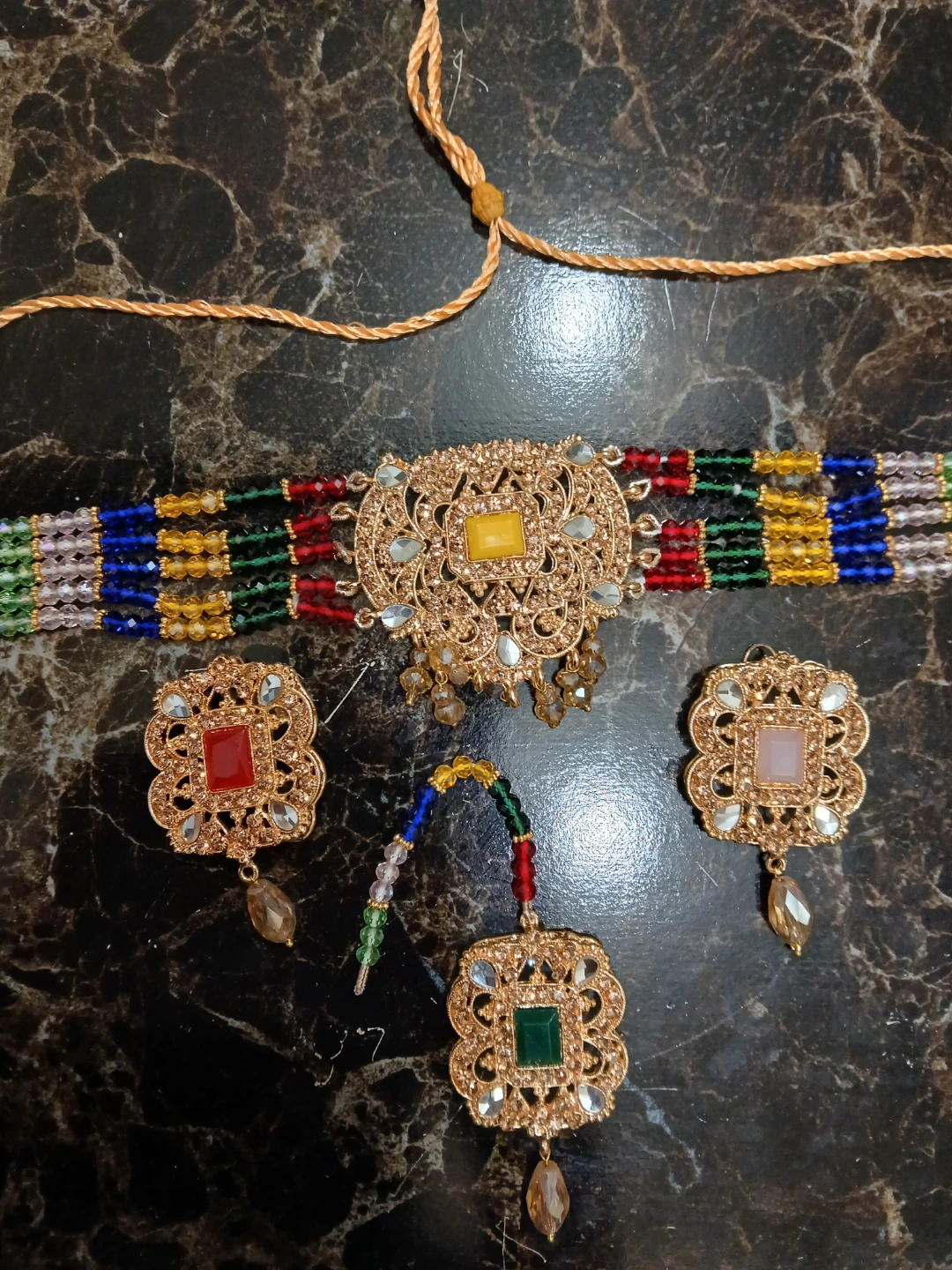 jewellery sets with bead work - photo 3