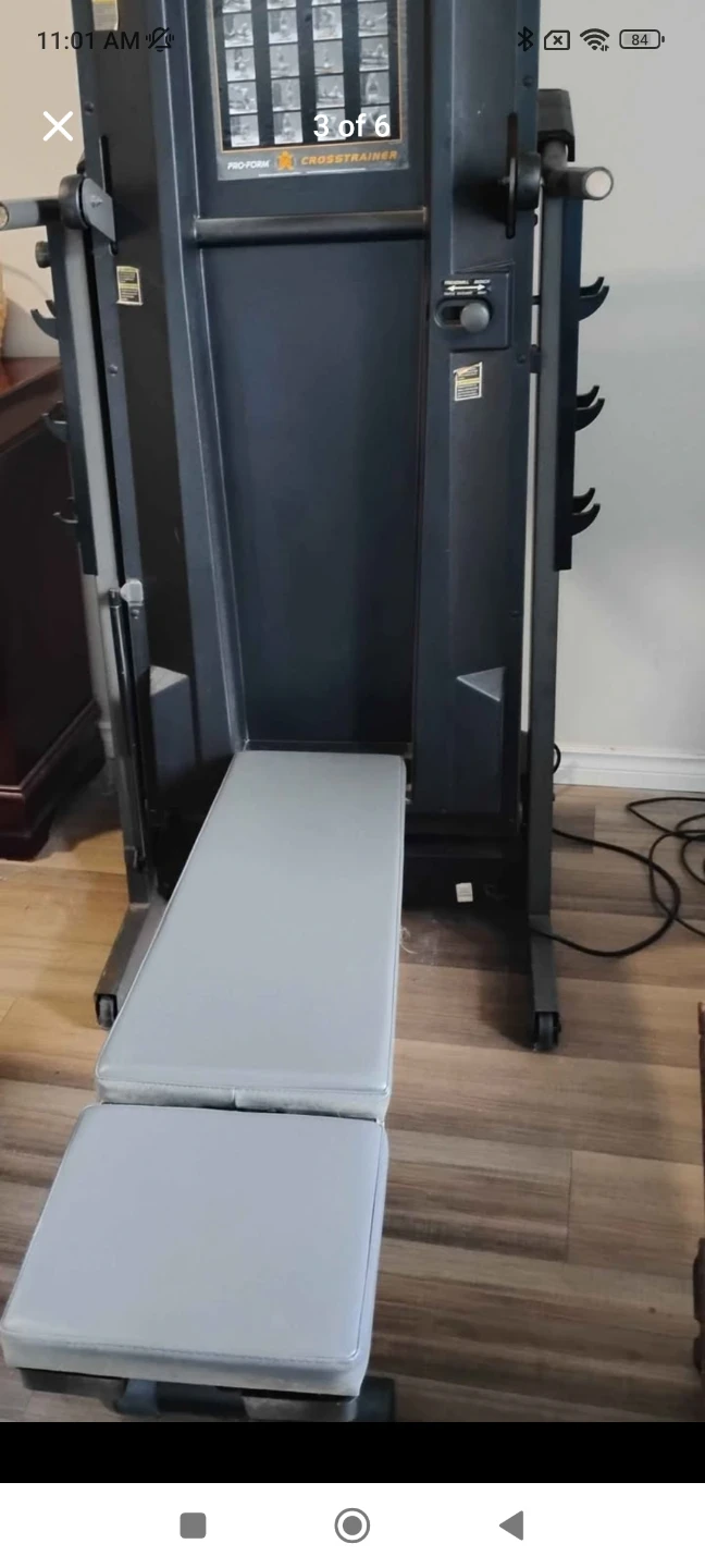 Pro-Form Crosstrainer Treadmill Bench - photo 2